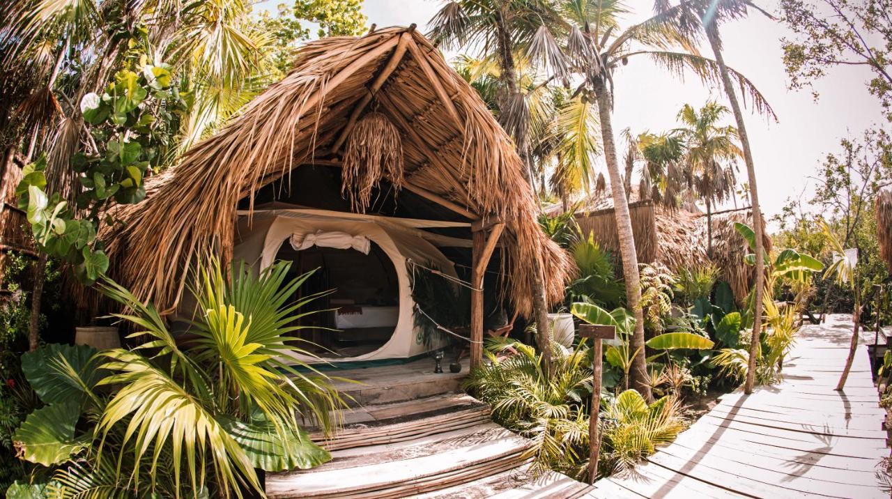 מלון Uman Glamping & Cenote טולום מראה חיצוני תמונה