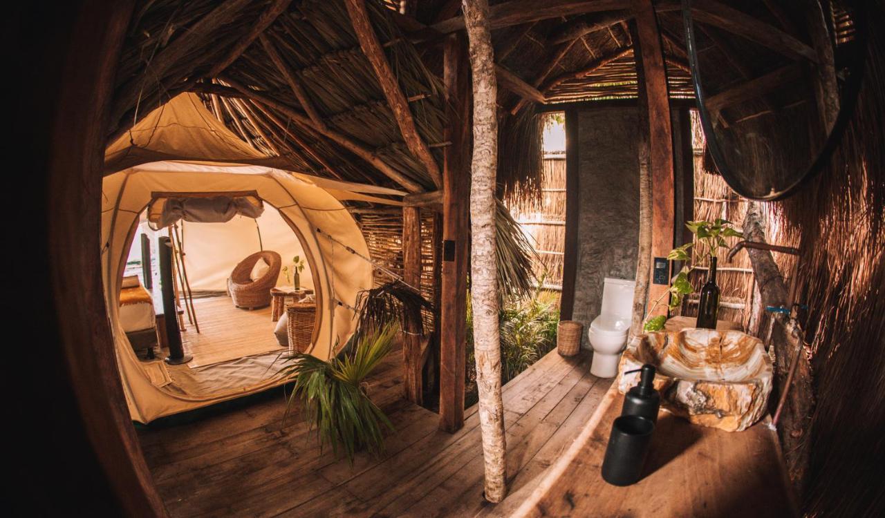 מלון Uman Glamping & Cenote טולום מראה חיצוני תמונה